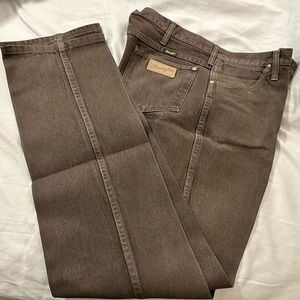 Black Wrangler jeans size 35x34